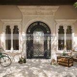 Luxury House Decor Stone Carving Cantera Stone Columns