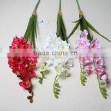 Two Branches Handmake Artificial Fabric Orcihd for Decoration thumbnail-6