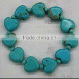 Fashion Heart Turquoise Bracelet thumbnail-1