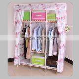 Natural Material Living Room Storage Rack Wood Closet thumbnail-1