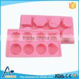 Colorful Silicone Ice Cube Tray thumbnail-2