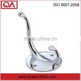 Taizhou guangbo Chrome finish solid brass wall mount hook