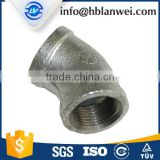 60 degree elbow pipe fitting decorate fitting elbow Malleable Iron Pipe Fittings
