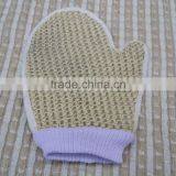 Hot Selling Natural Loofah Bath Gloves for Bath Spa and Shower thumbnail-4