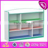 High Quality Children Toy Storage Furniture Wooden Home Furniture W08C212 thumbnail-1