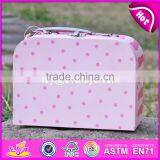 2017 Best Sale Lovely Pink Children Wooden Toy Box for Sale W08C171-S thumbnail-2