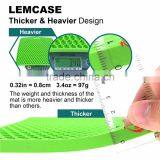 Manufacturer Silicone Pot Holder Mat Trivet Mat 7" x 7" Multipurpose Heat Resistance Hot Pad - Red Blue Green Purple thumbnail-2