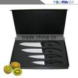 New Black Ceramic Knife Blade Groups Chef Kitchen Knives, 3, 4, 5 "6" + Black Gift Box Packaging thumbnail-1