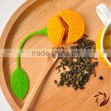 Beauty Drinker Teapot Teacup Herb Tea Strainer Filter Infuser Bag Lemon Silicone thumbnail-6
