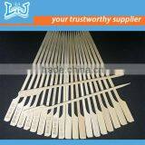 Carbonized Color Hot Stamped Paddle Skewer for Tableware