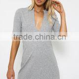 Hot Sale Women Heather Grey Dress New Design Dress up Games for Girls Free Online Games thumbnail-2