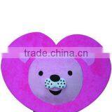 Heart Shape Lion Head Mascot Costume thumbnail-1