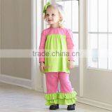 2016 New Fashion Ruffle Chair Sash Icing Ruffle Pants and Ruffle Outfit thumbnail-1