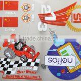 2017 Hot Sale Basketball Game Custom Sports Logo Iron On Heat Transfer Sticker For Promotion thumbnail-4