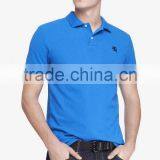 2015 Collar Design Mens Sports Slim Fit Pique Men's Polo Sports Shirt Wholesale thumbnail-3