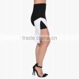 MGOO Top Sale Imported Women Magic Wrap Skirts For Women Office White Black Contrast Fashion Skirts 15145A185 thumbnail-3