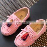 S60233B Fashion Boys Casual Shoes Moccasin-gommino Slip-on Genuine Leather Casual Kid Shoes thumbnail-4