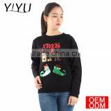 2017 Newest Xmas Sweater Women Glitter Elfie Christmas Sweater thumbnail-1