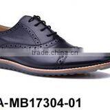 Genuine Leather Men's Dress Shoe - AA-MB17304-01 thumbnail-1