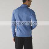 Custom Zip up Sweatshirts Without Hoods Men Seamless Zipper Jacket Sweatshirt thumbnail-4