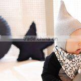 3 Colors in Knit Cotton Baby Hat, Ear Warm Baby Hat thumbnail-2