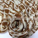 Fashion Cheap Soft Long Skull Pattern Summer Beach Stole Shawl Scarf For Lady thumbnail-5