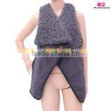 Factory Furry Reversible Women Vest thumbnail-4