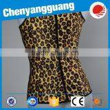 Wholesale Animal Print Latex Waist Shapewear Corset thumbnail-4