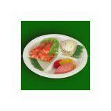 10 Inch Three Compartments Paper Plate thumbnail-2