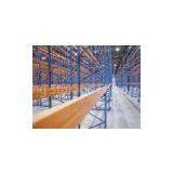 Zinc Plated High Density Narrow Aisle Pallet Racking For Industrial Storage thumbnail-1