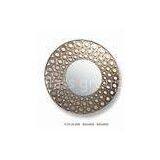 Custom Interior Decorative Framed Wall Mirrors / Round Art Glass Mirror 13mm thumbnail-1