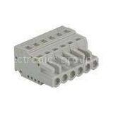 2P - 24P Female PC Board 300V 16A MCS Connector , 5.0mm Pitch