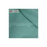 Cotton Backing Velvet Flock Fabric for Contemporary Upholstery Fabric Light Blue