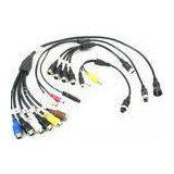 DC Power Cable To RCA Connector BNC Connector For Car Camera / DVR