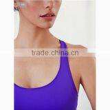 Nylon Spandex Sport Tops Running Fitness Cross Back Sports Bra thumbnail-3