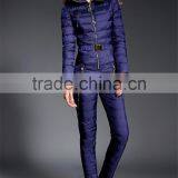 One Piece Down Jumpsuits for Lady Snow Wear Women's Down Coats Slim Bodysuit thumbnail-3