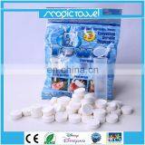50pcs Color Sealed pp Bag Pack Super Magic Compressed Towels With 22x24cm