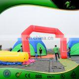 Colorful Commercial Inflatable Wide Tube Race Star and Finish Line Gate Arch for Event thumbnail-2