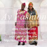 Wholesale African Plus Size Clothing Silk Kaftans Designs Dress for Women thumbnail-2