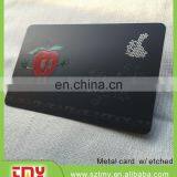 Durable and High Quality Business Promotional Matte Black Visa Card thumbnail-2