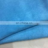2019 Wholesale 100% polyester sofa faux suede fabric for home textile