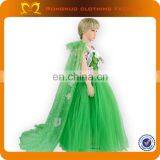 Kids Flower Dress Puffy Long Flower Girl Dress Sweet Baby Fluffy Party Tutu Dress for thumbnail-2