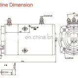 12volt 1.4kw dc Motor For Hydraulic Power Unit thumbnail-4