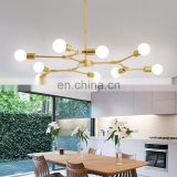 Modern linear led ceiling kitchen pendant light