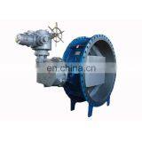 DN200 400 800 PN10/16 DIN BS WCB Triple Offset Butterfly Valve thumbnail-2