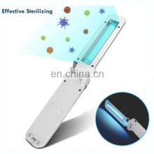 2020 anti-virus foldable mini size rechargeable lamp sterilizer Light Led uvc lamp uv germicidal lamp