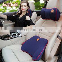 Car Pillows 3D Memory Foam Warm Car Neck Pillow Office Car Seat Cushion Universal Lumbar Back Seat Support Auto Car Accessories thumbnail-2