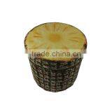 Store Stuff Printing Foldable Storage Ottoman thumbnail-1