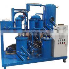 High Quality Plate-Press Vacuum Oil Purifier Purification Machine Lubricating Oil Filtration For Manufacturing Plant