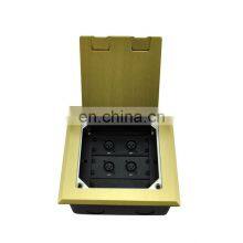 Recessed Rj45 Stage Under Floor Box Socket thumbnail-2